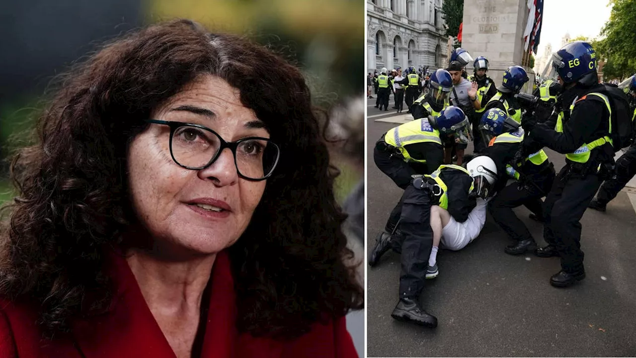 Courts could sit through night to bring 'speedy justice' to violent protesters, policing minister tells LBC