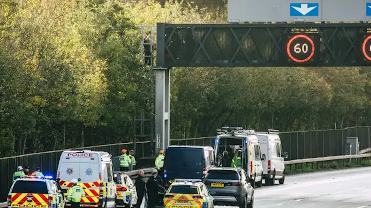 Five Just Stop Oil eco-activists jailed over M25 protest