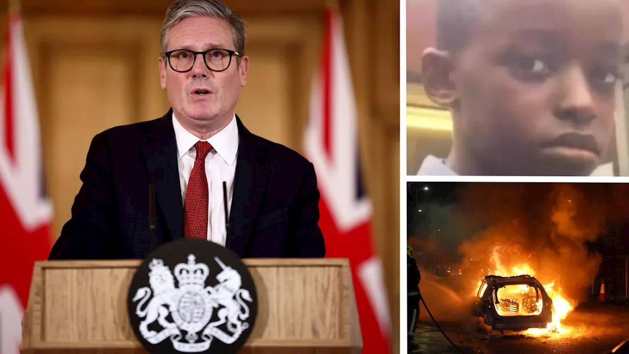 Keir Starmer announces 'national violent disorder unit' to tackle wave of riots as Southport stabbing...