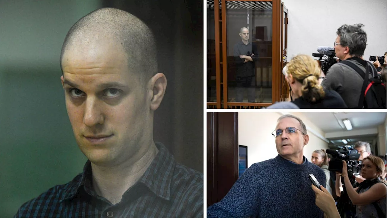 Wall Street Journal reporter Evan Gershkovich released in prisoner swap between US and Russia