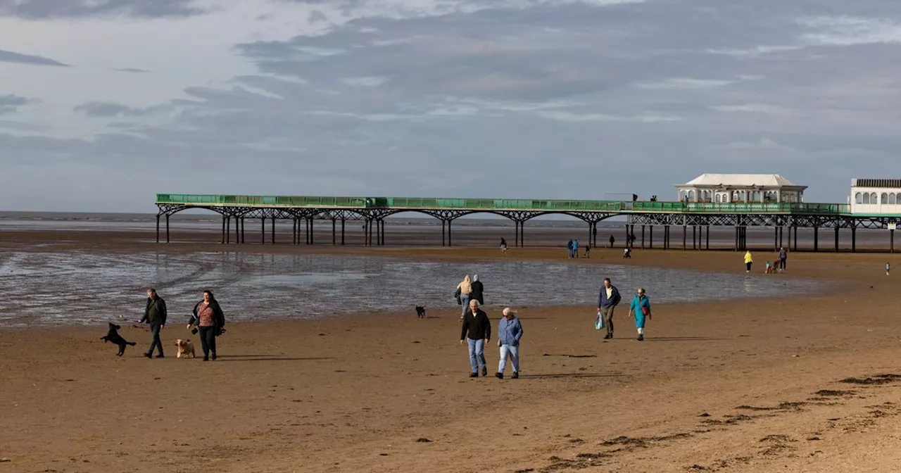 The picture-postcard Lancashire beach with a £1 splash park ideal for kids