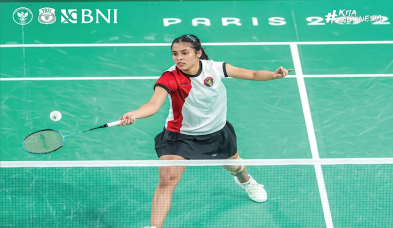 Gregoria Mengaku Lega Bisa Lolos ke Perempat Final Olimpiade Paris 2024