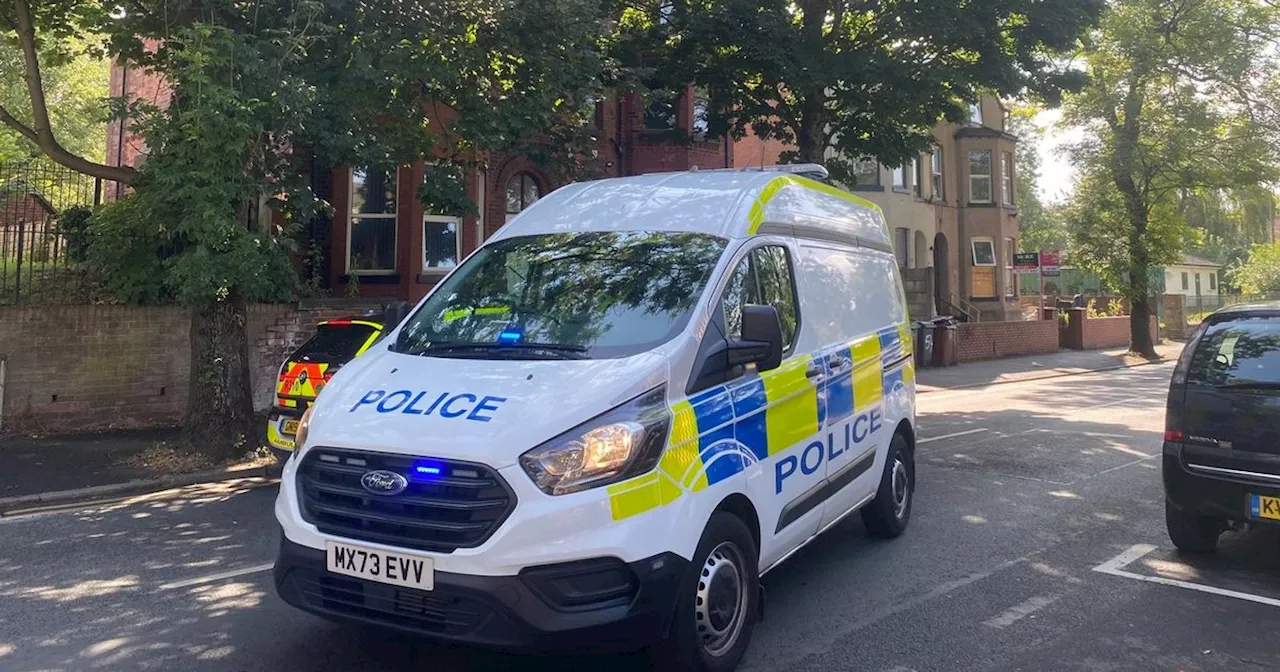 Two people 'slashed' amid 'disturbance' on north Manchester street