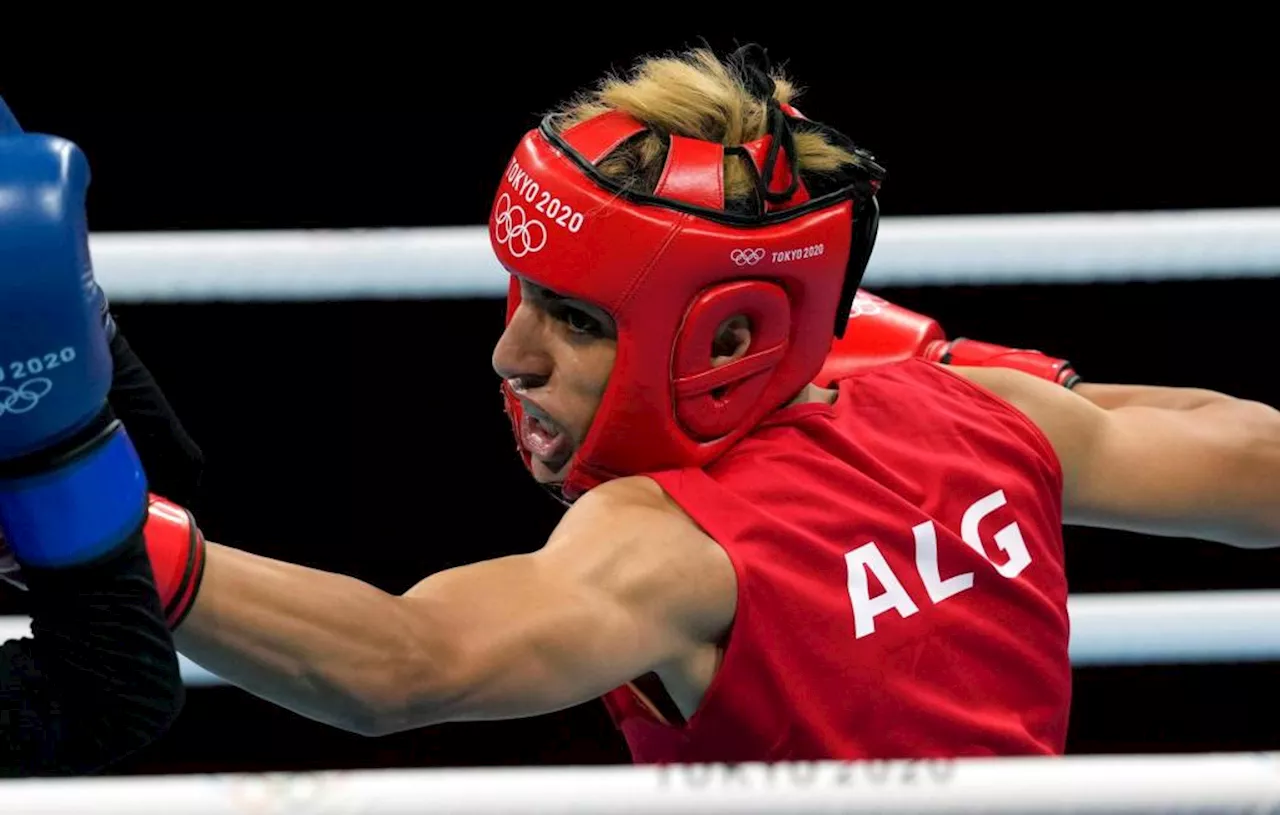 Algerian boxer who had gender test issue wins first Olympic fight in Paris when opponent quits