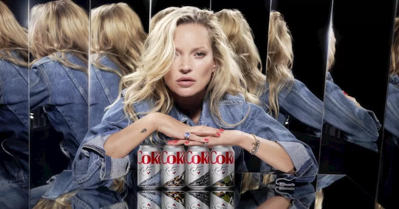 Hollywood hunk 'replaces' Kate Moss as Diet Coke face 30 years after original ad