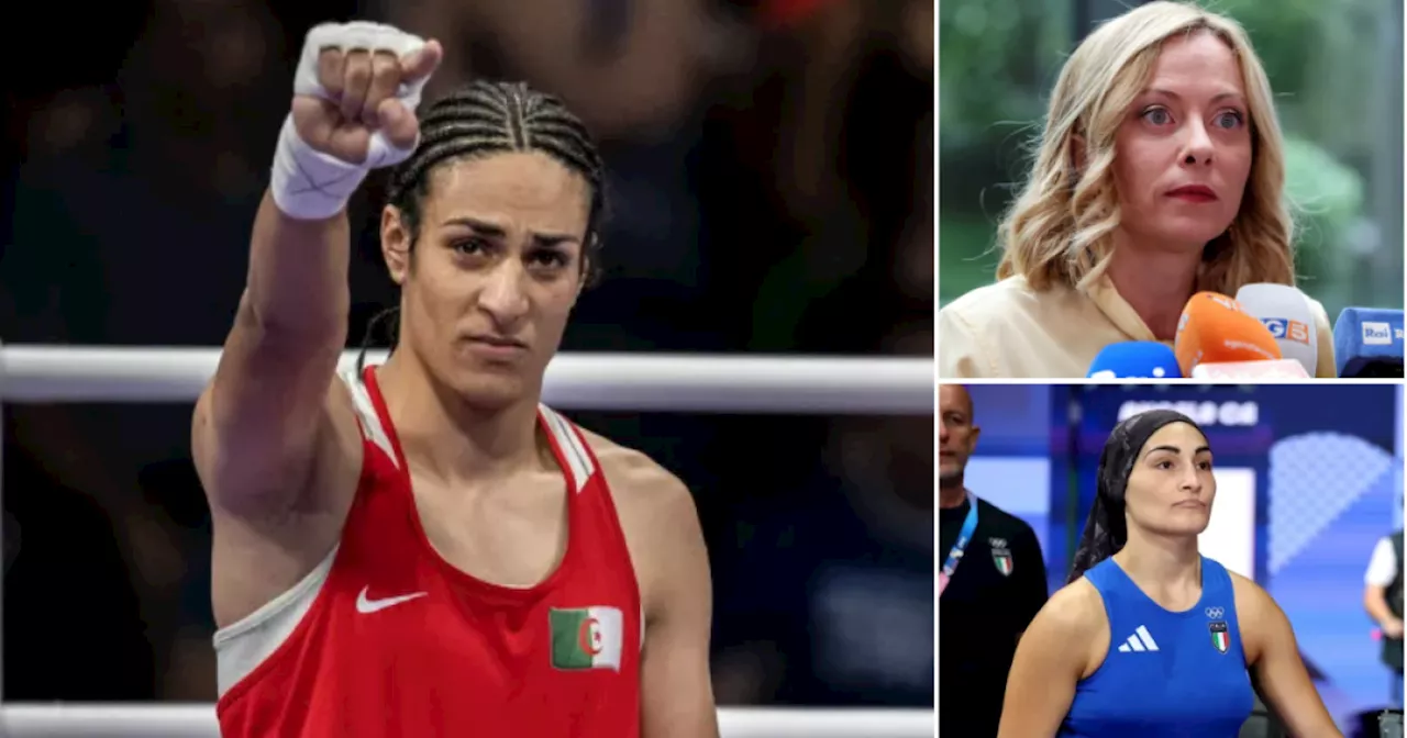 Italy's PM blasts Olympics after female boxer quits fight vs Imane Khelif