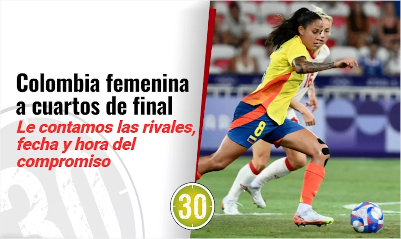 Histórica clasificación de Colombia a los cuartos de final de los Juegos Olímpicos