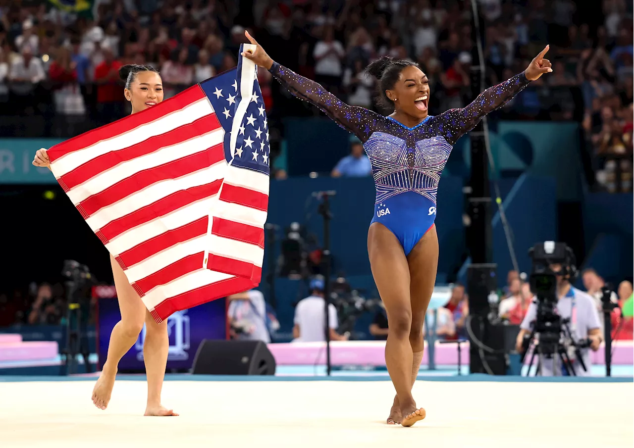 Simone Biles can't stop making history at Paris Olympics, and here's what she achieved