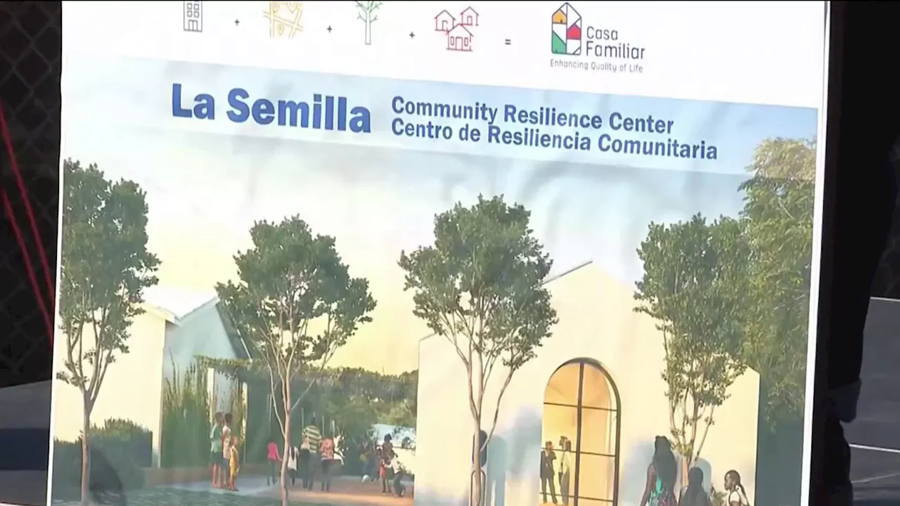 Inicia en San Ysidro la construcción del Centro de Resiliencia Comunitaria “La Semilla”