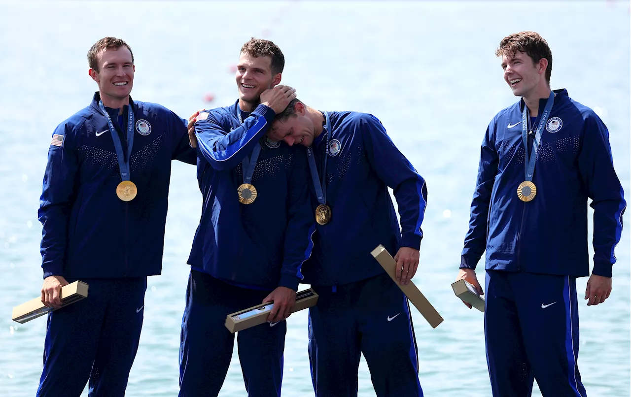 Harvard grad Liam Corrigan helps propel Team USA to rowing gold