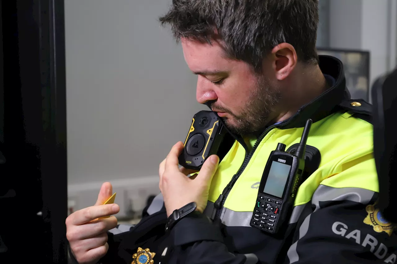 Gardaí's new Body Worn cameras help ‘de-escalate situations pretty quickly’