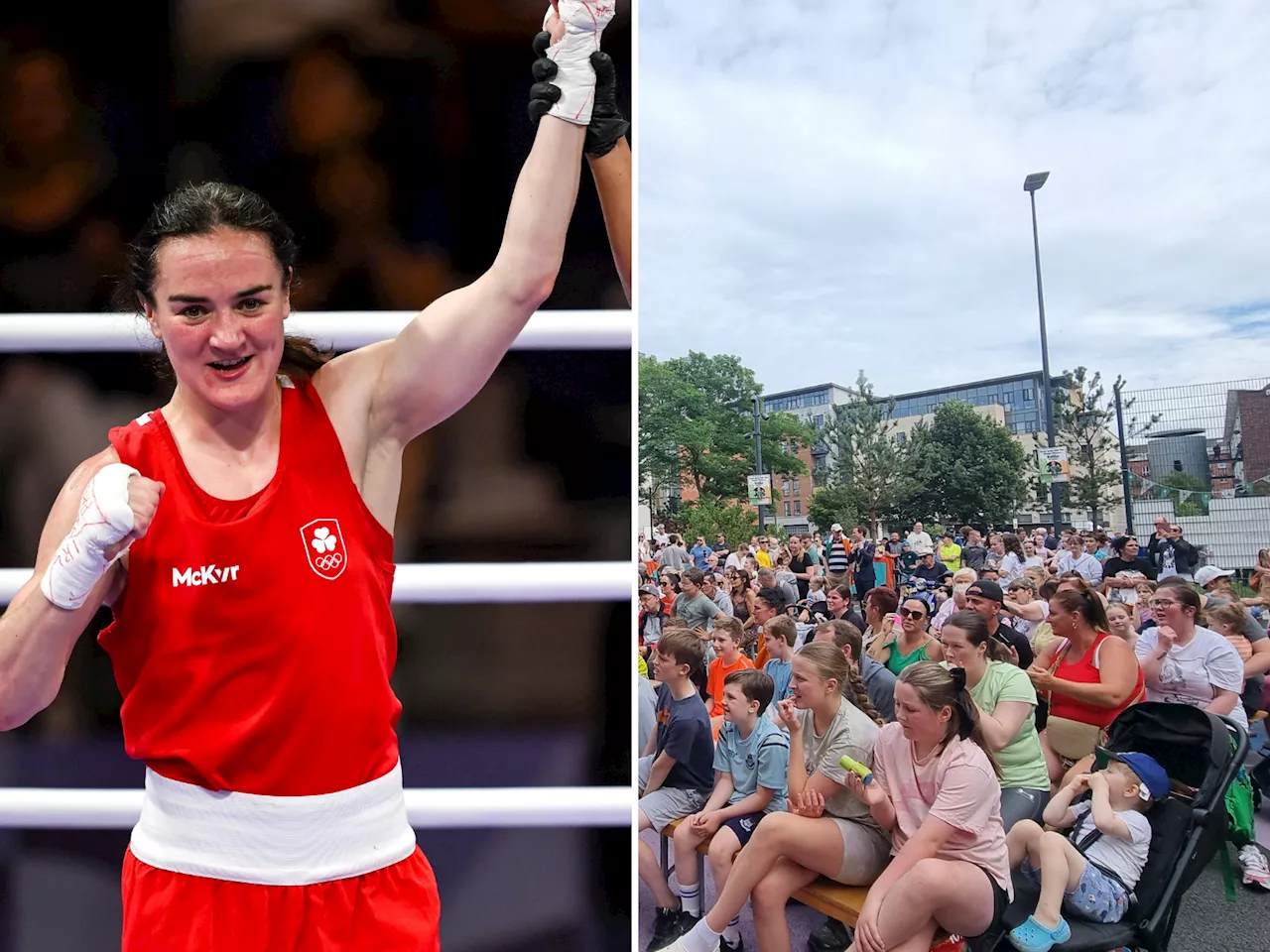 'She's always our winner' - Kellie Harrington cheered on by Inner City neighbours