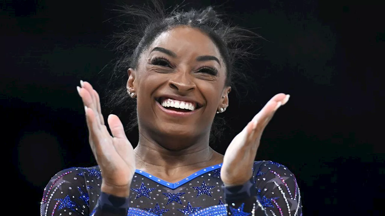 Biles ook koningin van de meerkamp in Parijs, Visser wordt tiende