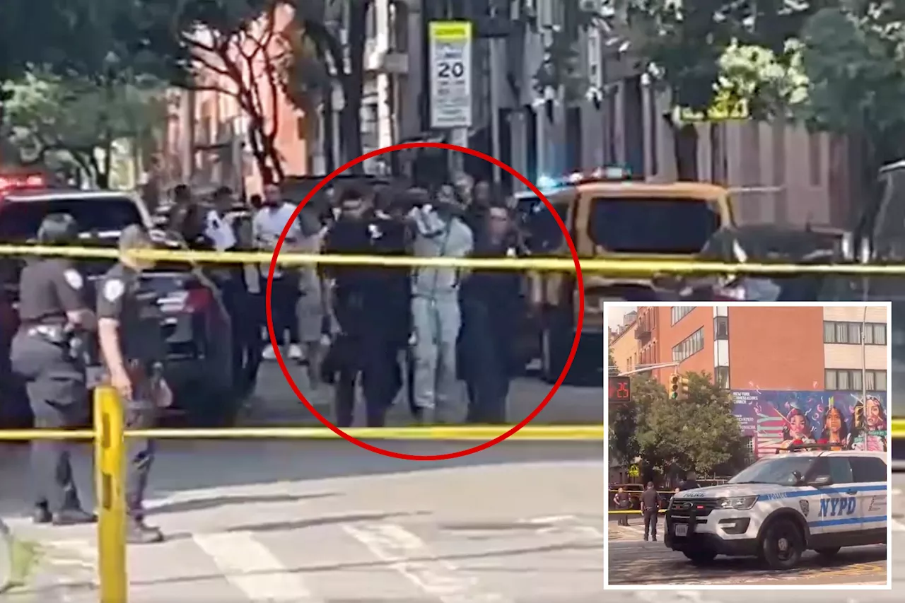 2 NYPD officers shot in Manhattan, 1 suspect in custody: sources