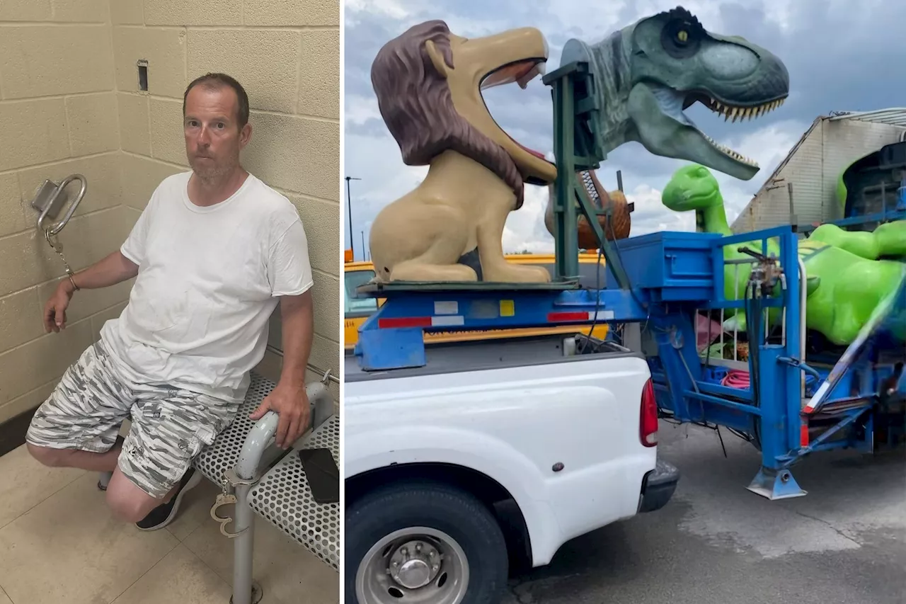 Fugitive wanted for child molestation caught towing kids' carnival rides to NY county fair