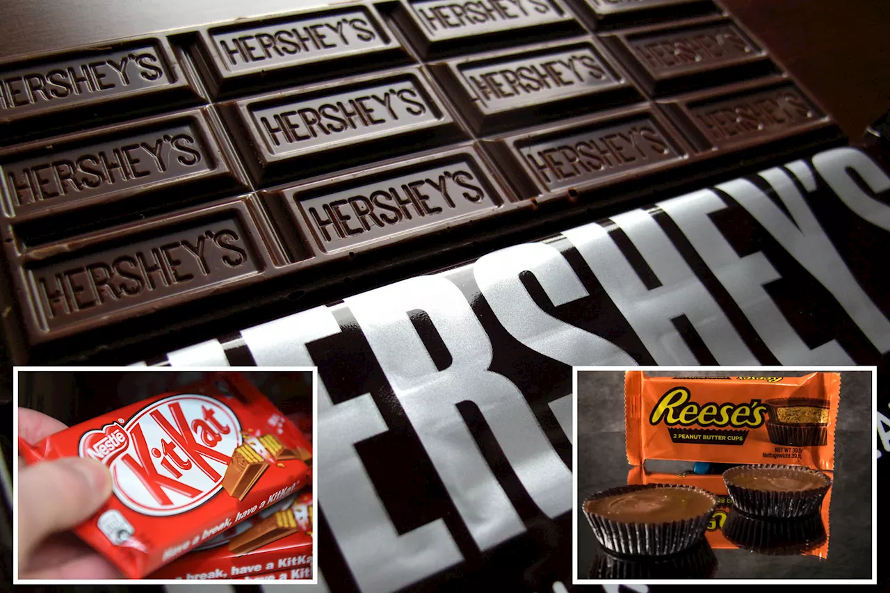 Hershey cuts yearly guidance, profit after steep 17% drop in sales