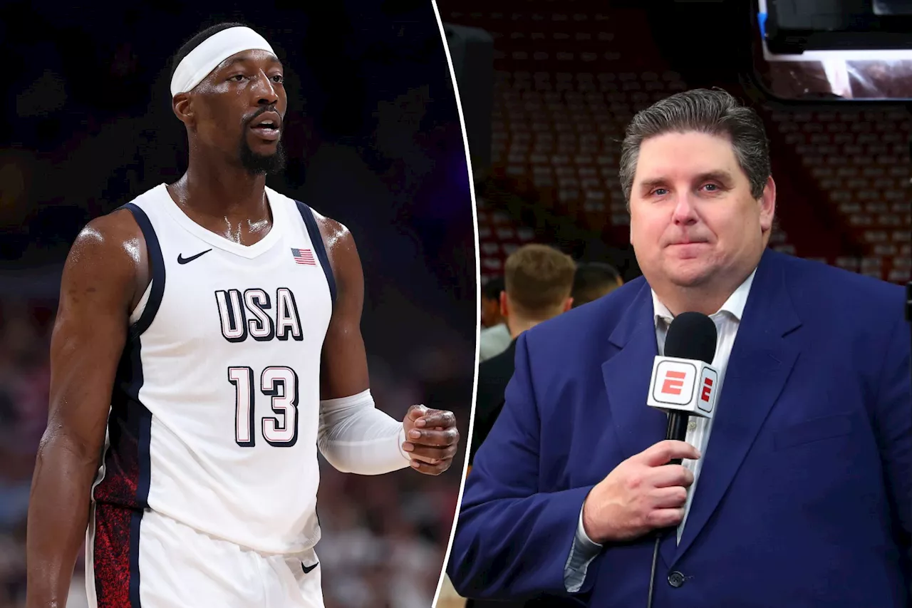 Team USA turns Brian Windhorst into villain as Bam Adebayo trolls ESPN star