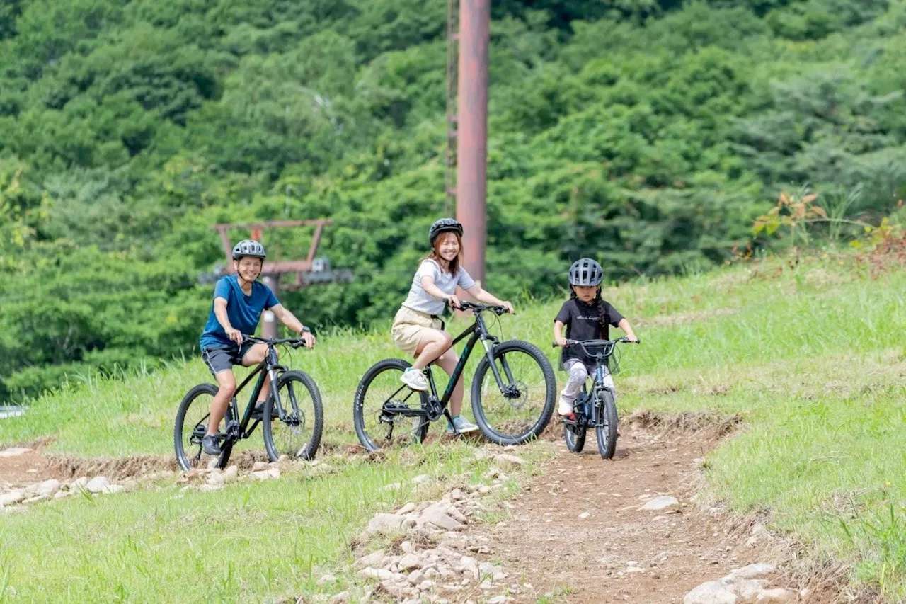 こども達の冒険心が、夏休みを特別にするマウンテンバイクやおもしろ自転車が体験できる「サイクルパーク」新登場！