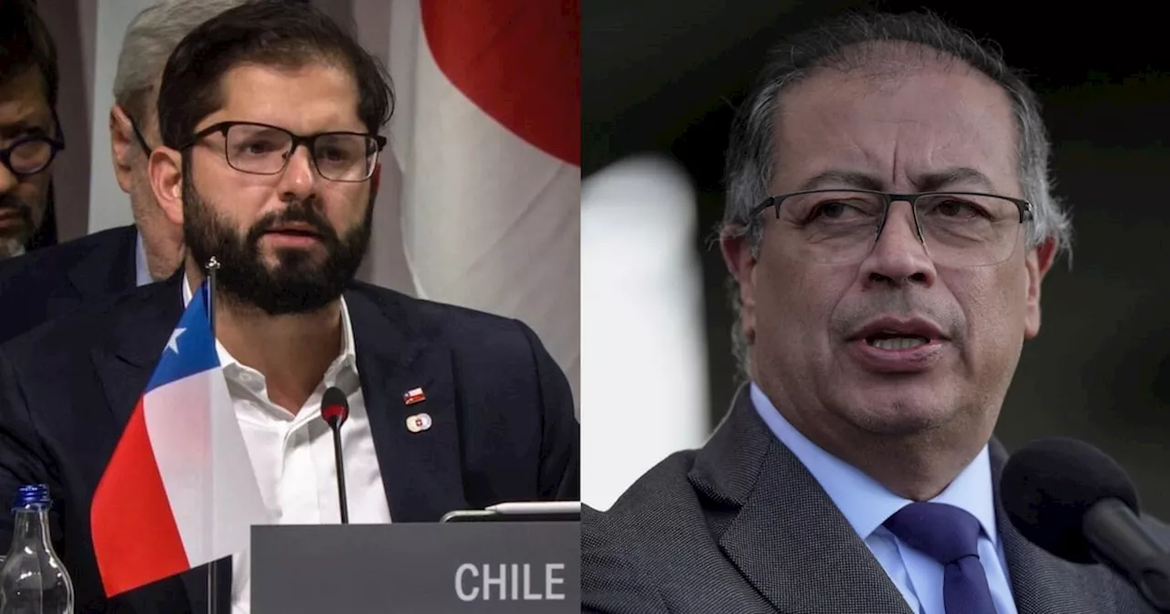 Gabriel Boric, presidente de Chile, aseguró que llamó al presidente Petro para hablar de Venezuela