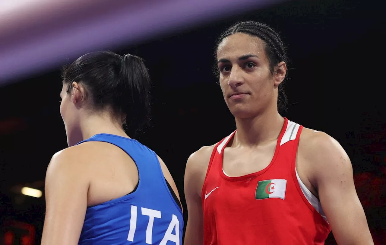 Algeria’s Khelif advances as Italy’s Carini abandons fight after 46 seconds