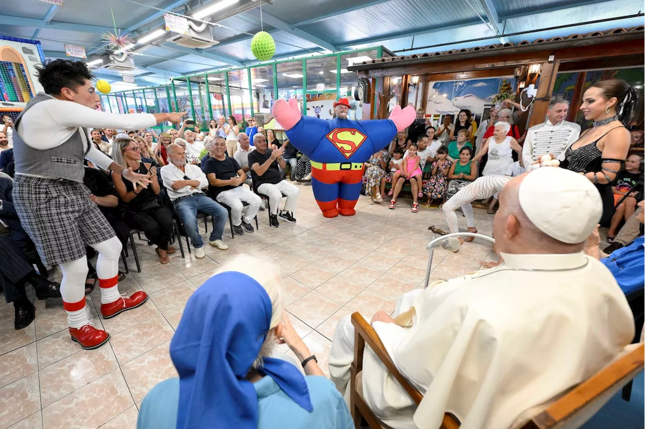 Pope visits Catholic nun who works with LGBTQ community