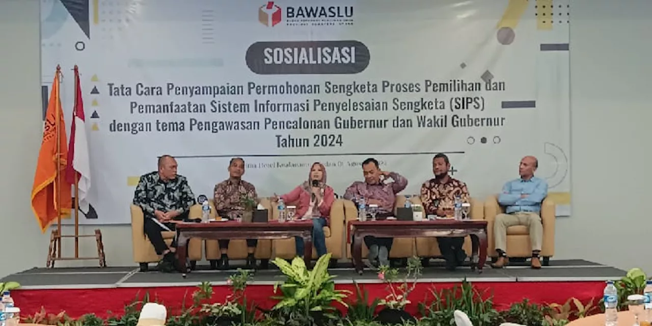 Bawaslu Sumut Gelar Sosialisasi Pencegahan Sengketa Pemilu