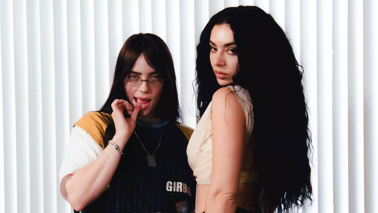 Billie Eilish Crashes Charli XCX’s Panty Party in Video for ‘Guess’ Remix