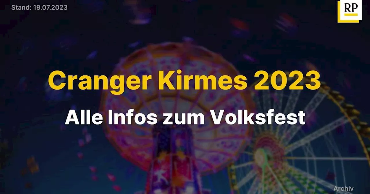 Video: Cranger Kirmes 2023: Alle Infos zum Volksfest in Herne