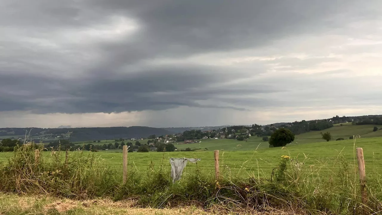 Orages et fortes précipitations dans certaines régions ce jeudi matin, le Hainaut particulièrement touché