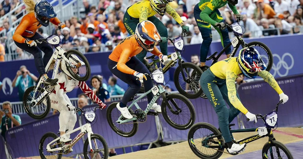 Manon Veenstra probleemloos naar halve finales BMX op Spelen