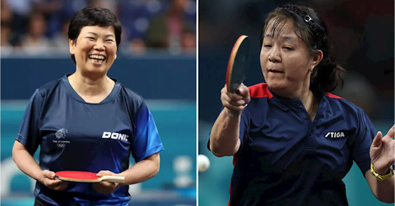 2 'Aunties' Come Out Of Retirement To Compete In Olympics Table Tennis After 4 Decades