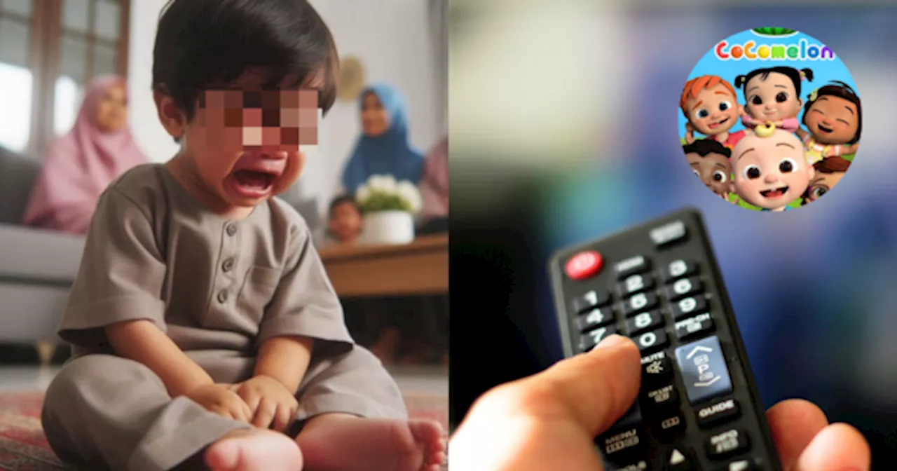 Individu Minta Tips Netizen, 'Pening' Anak Akan Mengamuk Jika Tak Dapat Tengok Kartun