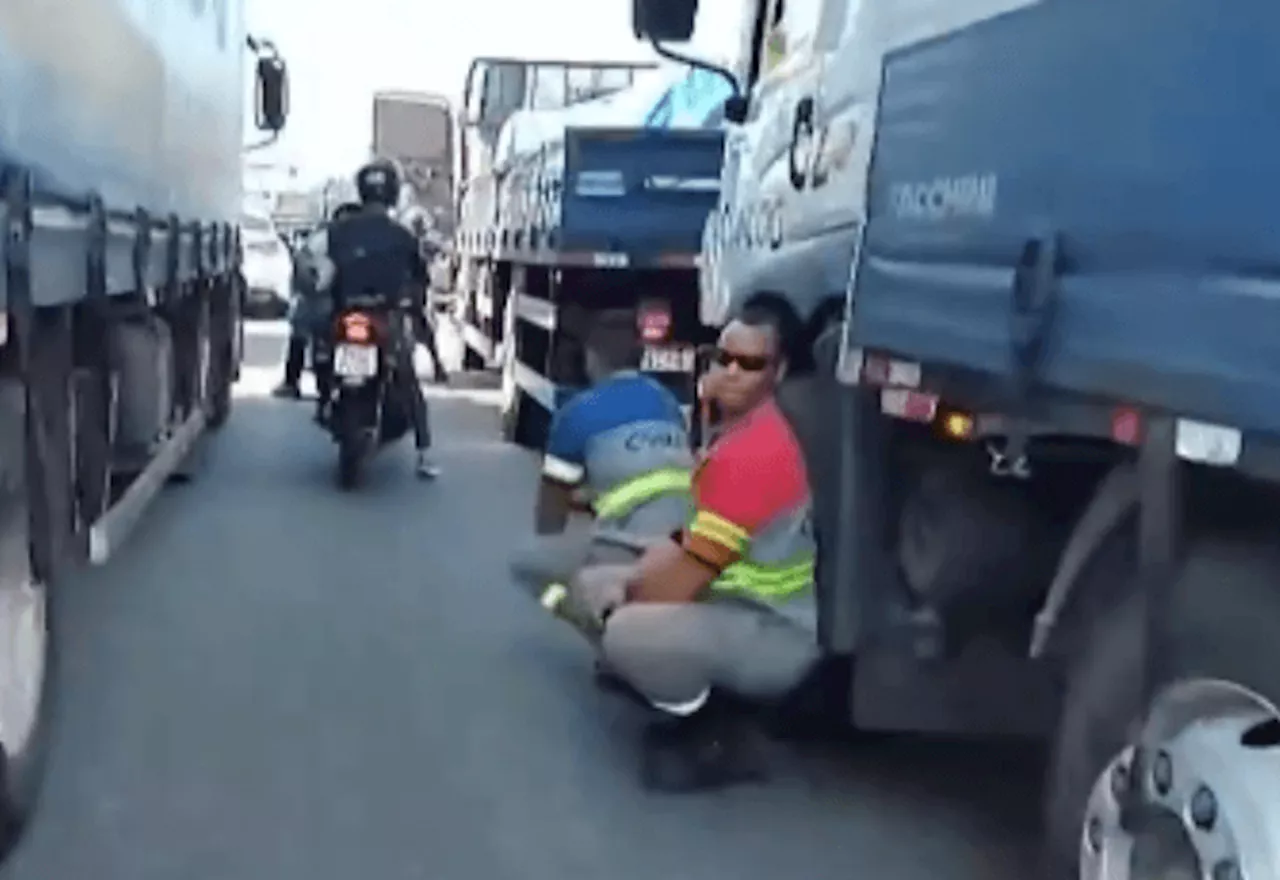 VÍDEO: tiroteio entre policiais e criminosos fecha Avenida Brasil, no Rio de Janeiro