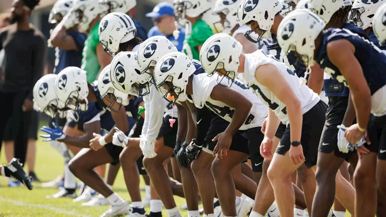 Everything That Happened on the First Day of BYU Football Fall Camp