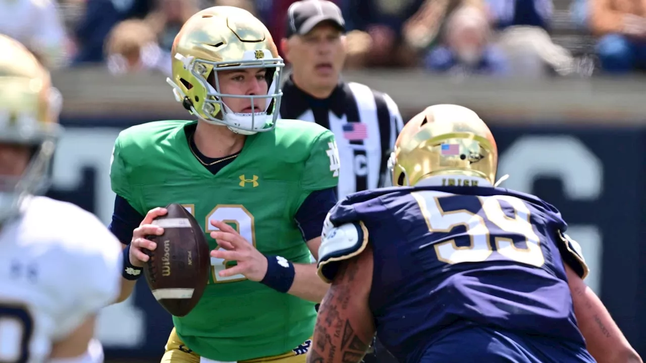 Notre Dame's Quarterback Dynamic As Room Gets Crowded