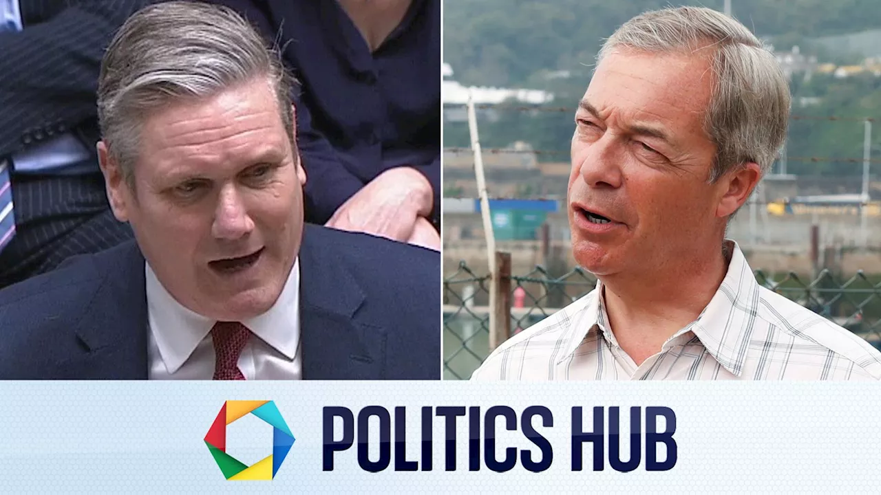 Politics latest: Nigel Farage hits back at PM after comments about Southport riot response