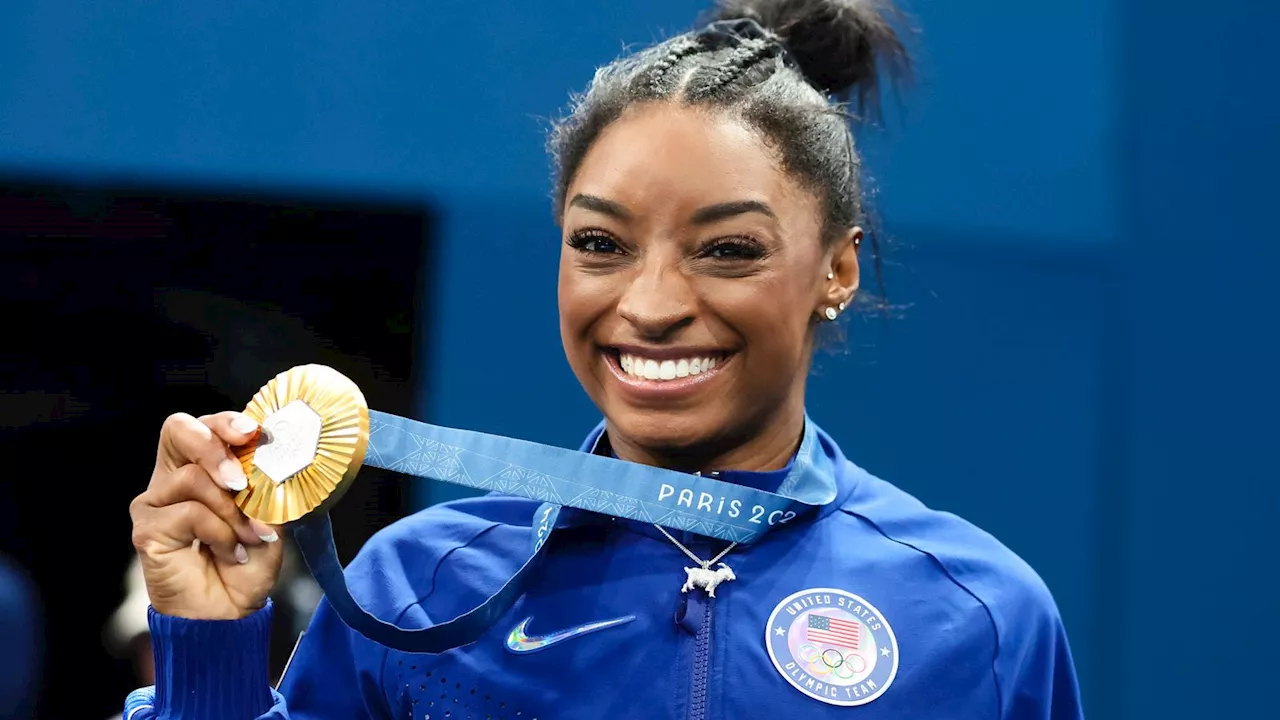 Simone Biles makes history yet again as she becomes oldest female gymnast to win all-around Olympic gold