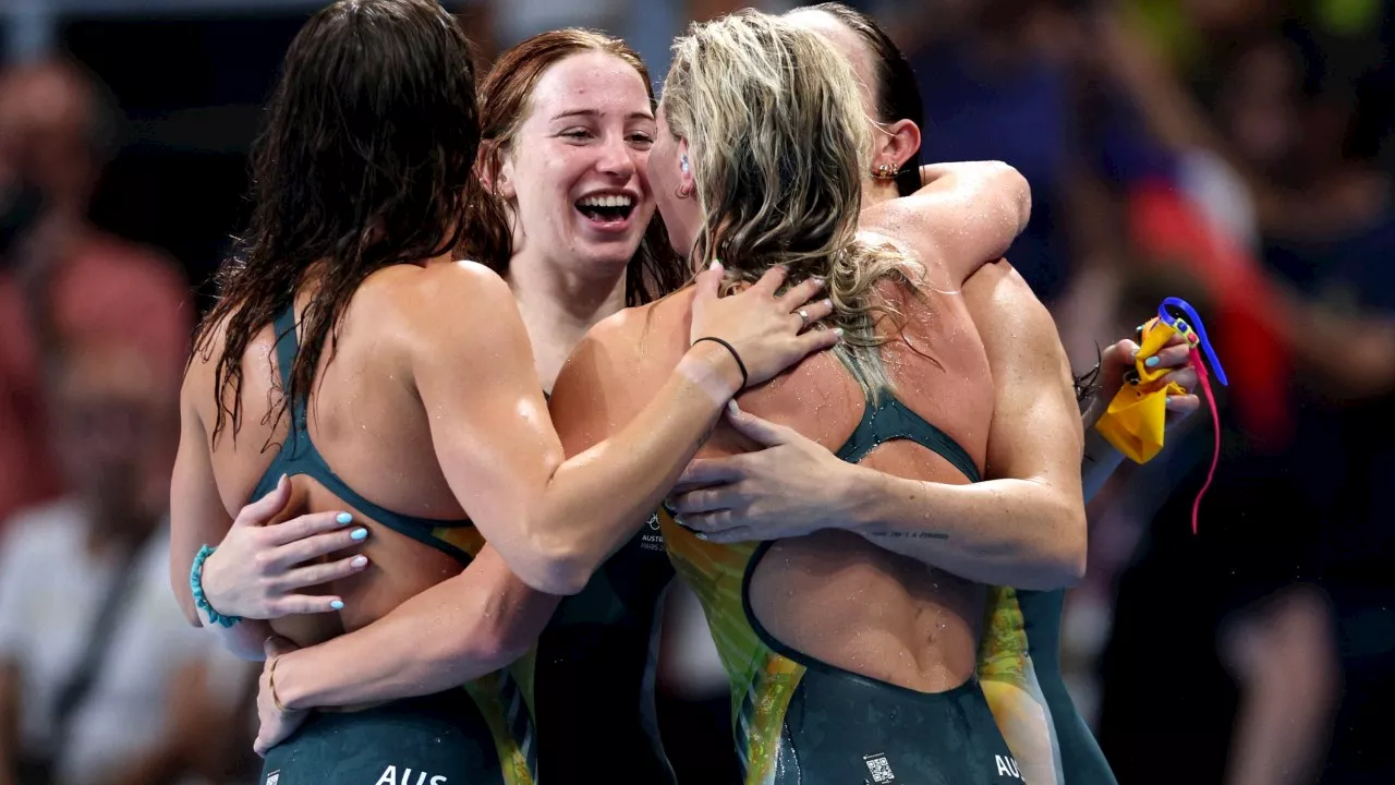 Another gold for Titmus and O’Callaghan as they lead Aus to Olympic record glory