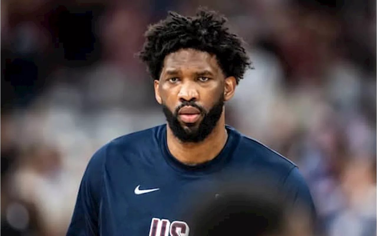 Olimpiadi, Joel Embiid rimane in panchina per 40 minuti, ma tornerà titolare