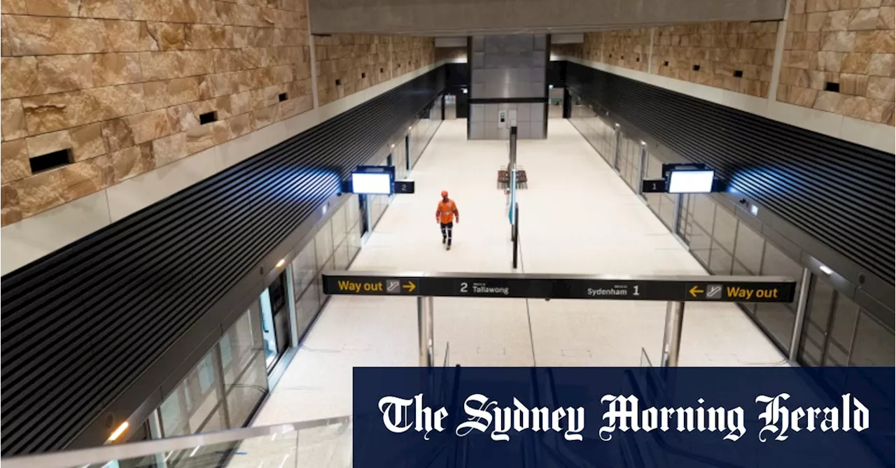 Firefighter gets electrical shock during final drill for Sydney’s new metro line