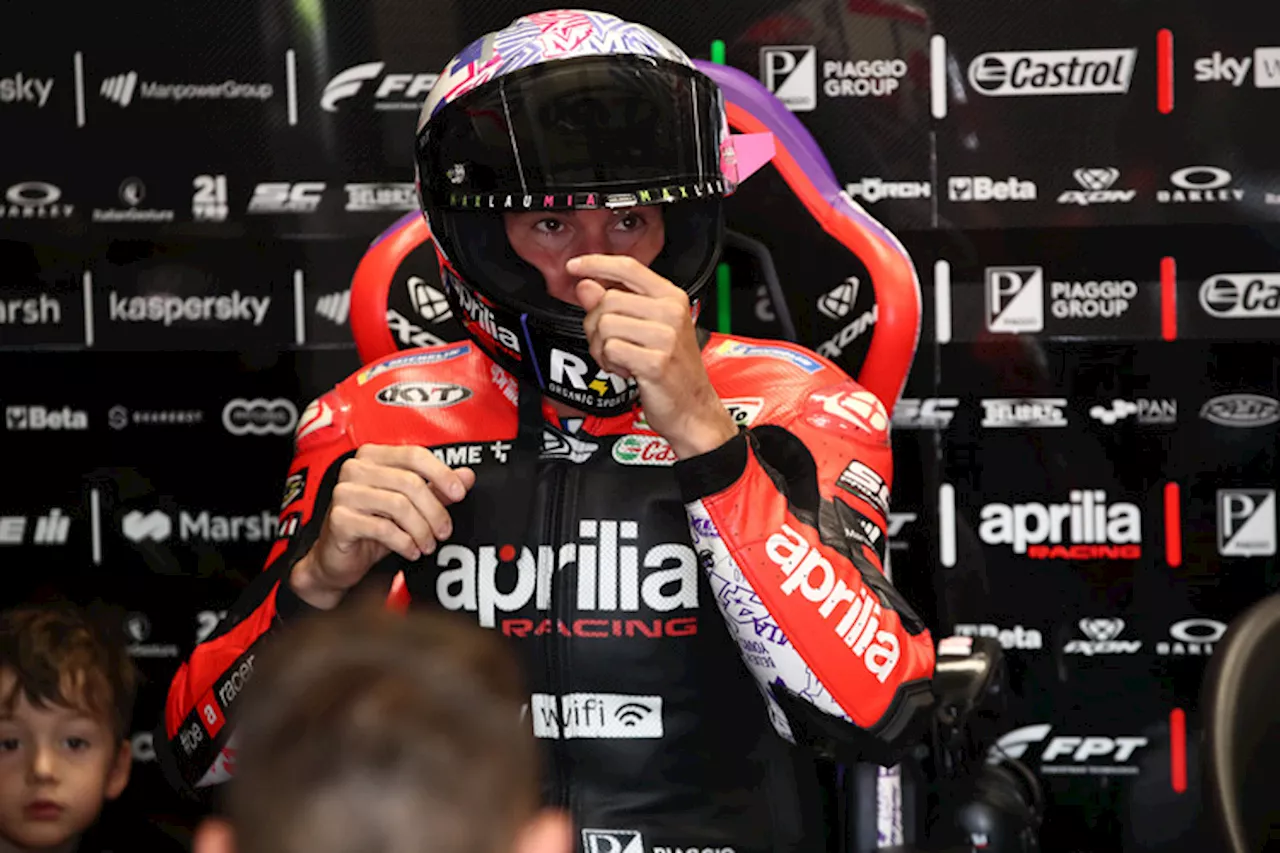 Aleix Espargaró (Aprilia): «Musste Batterie aufladen»