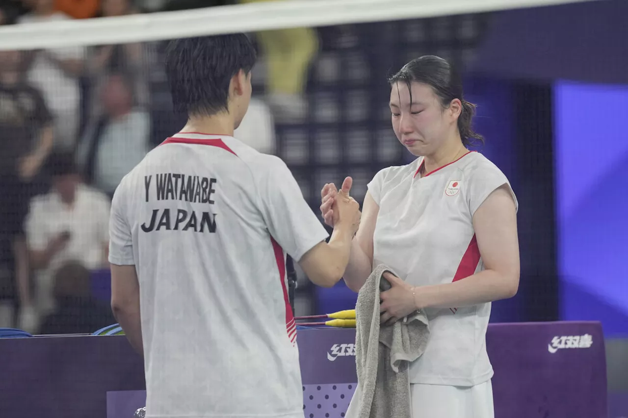 “ワタガシ”ペアは悲願の決勝届かず 渡辺「前勝負。相手の方が精度が上」東野「負けたのが全て」世界１位中国ペアに０―２…パリ五輪