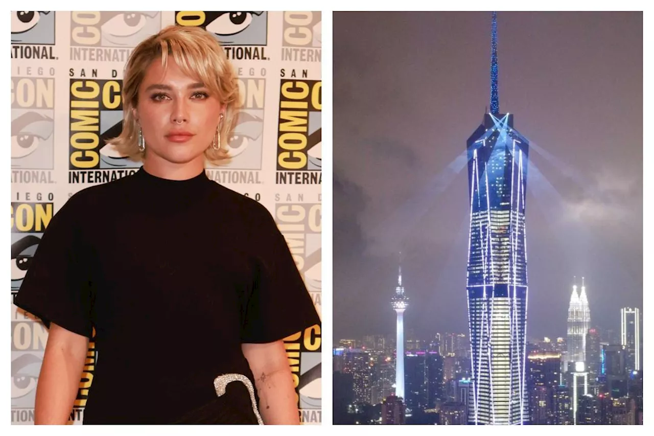 Florence Pugh seemingly confirms jumping off Merdeka 118 for Marvel's 'Thunderbolts*'