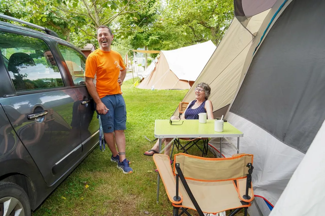 Au camping de La Petite Rhune, à Sare, que la montagne est paisible