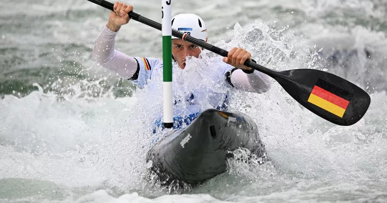 Slalomkanute Noah Hegge verpasst Medaille im Kajak-Einer