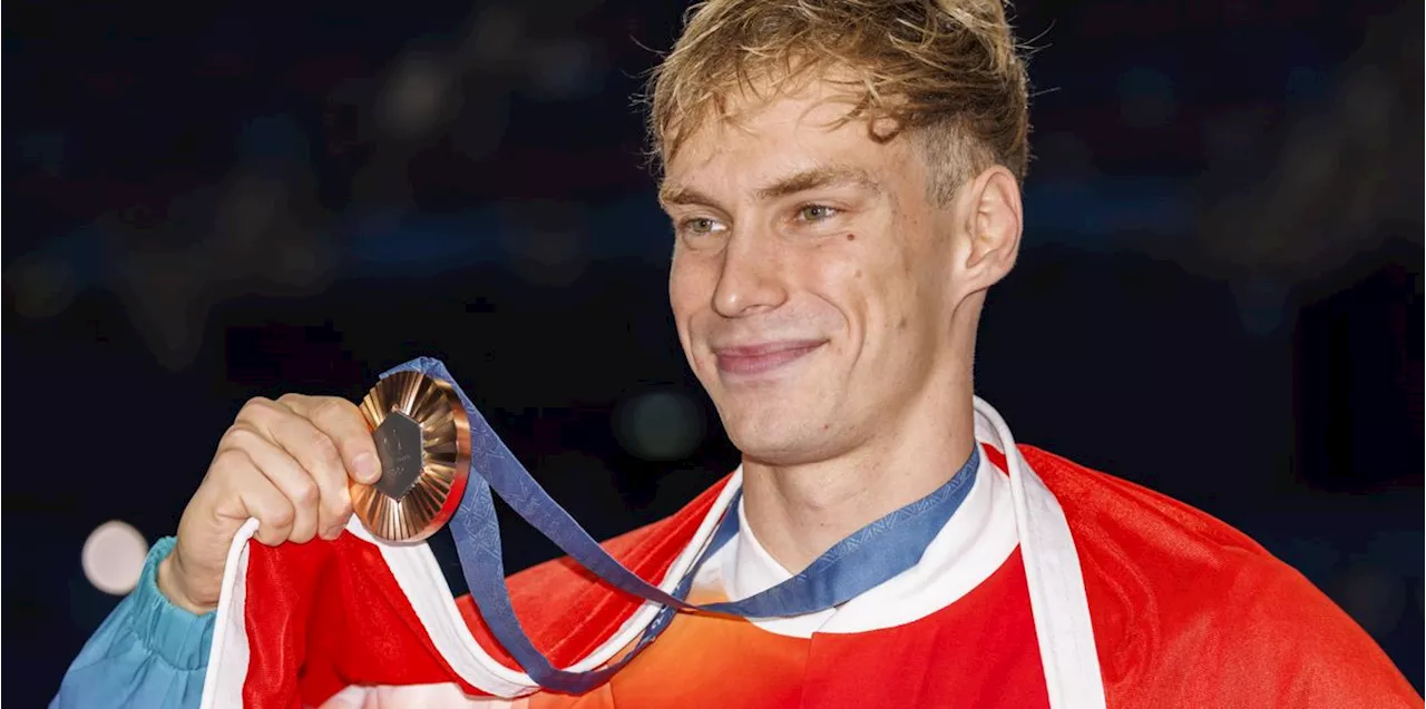 Olympia 2024: Roman Mityukov schwimmt sensationell zu Bronze