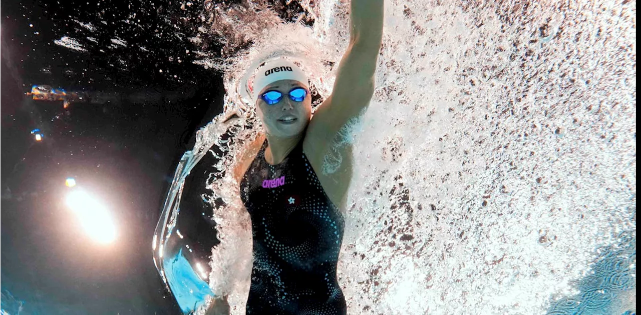 Is the shallow pool in Paris really slowing Olympic swimmers down? Here’s what the science says