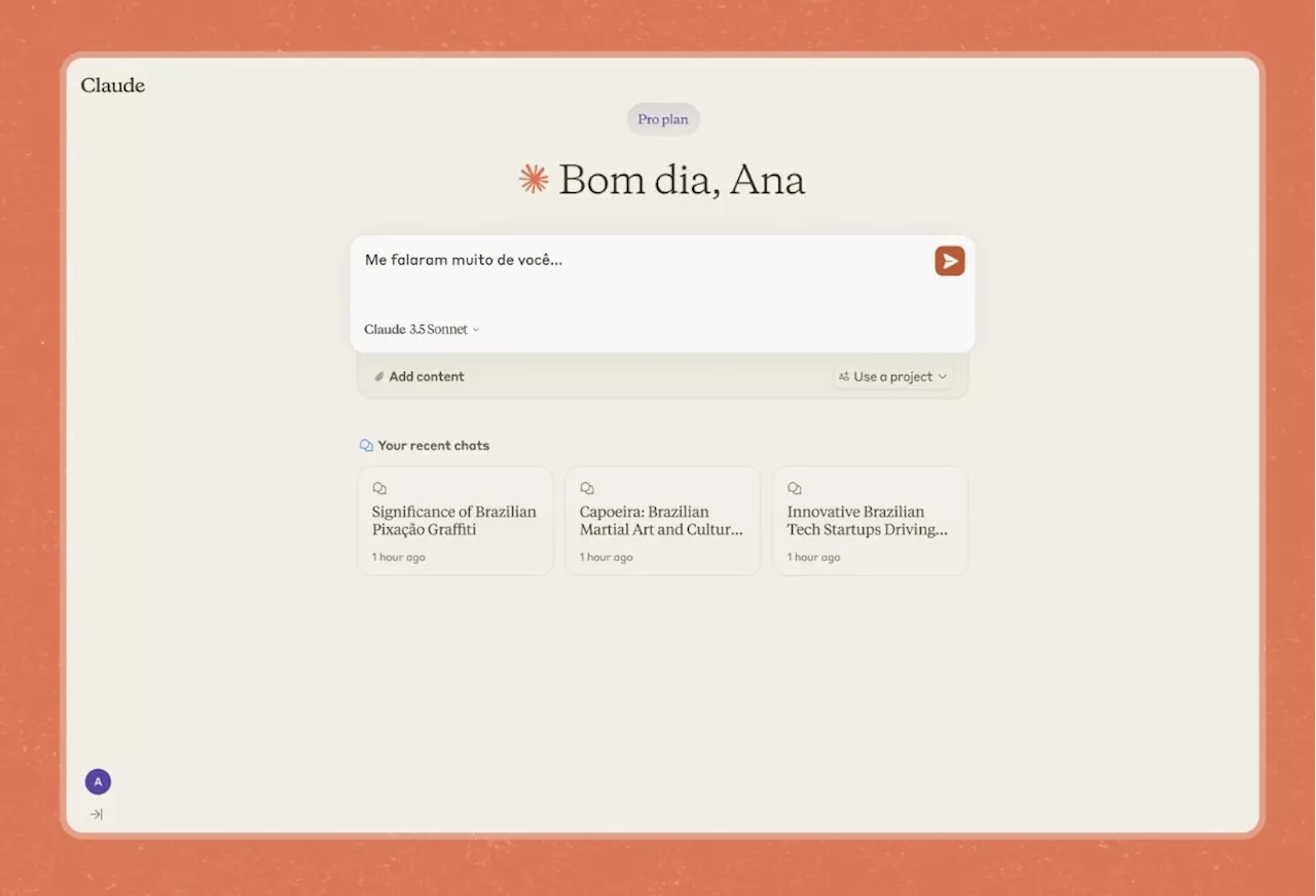 Rival do ChatGPT: Claude, novo sistema de IA, chega com versão grátis ao Brasil