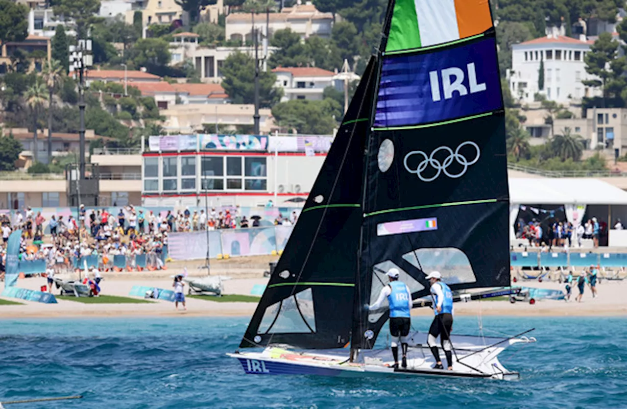 Dickson and Waddilove's men’s skiff medal race abandoned for second time today