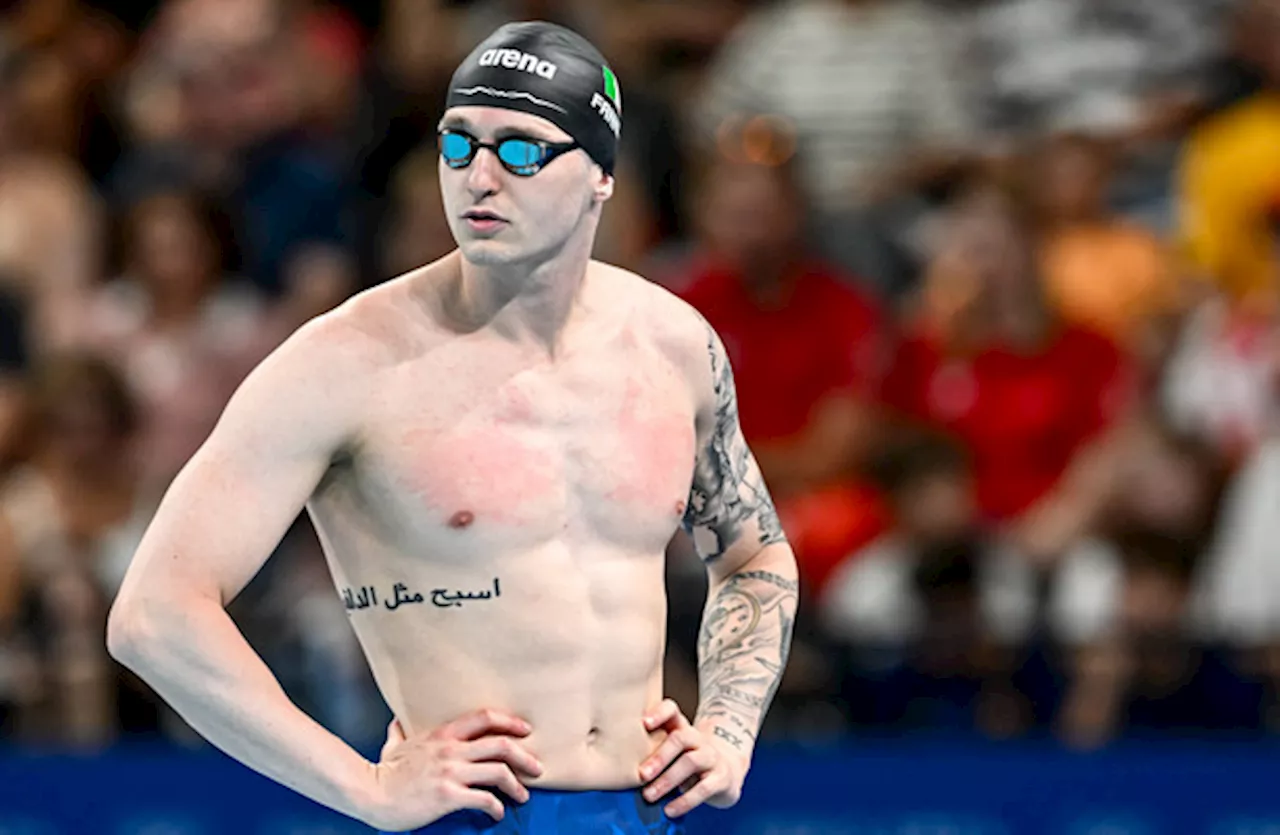 Tom Fannon breaks Irish record again but just misses out on 50m Freestyle final